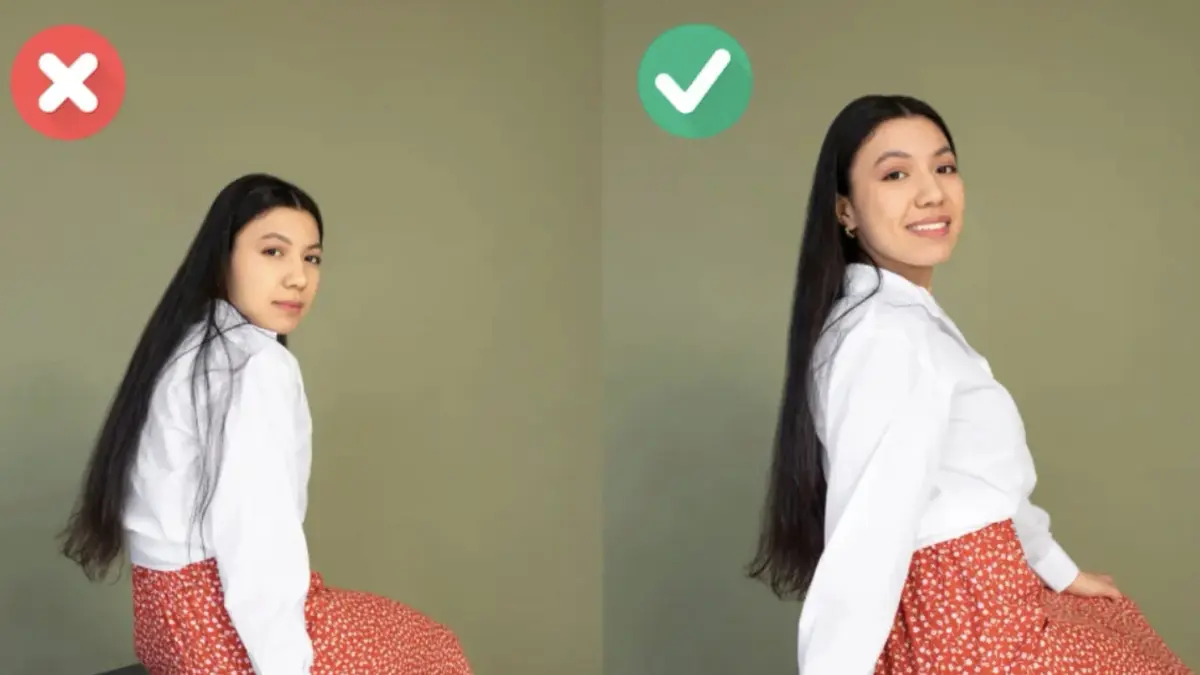 Ilustrasi duduk yang benar dan salah (Freepik)

