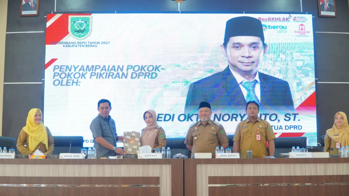 MUSRENBANG: Pemkab Berau telah menggelar Musrenbang RKPD Kabupaten Berau di ruang pertemuan RPJPD Bapelitbang, Selasa (7/4). (IZZA/BP)