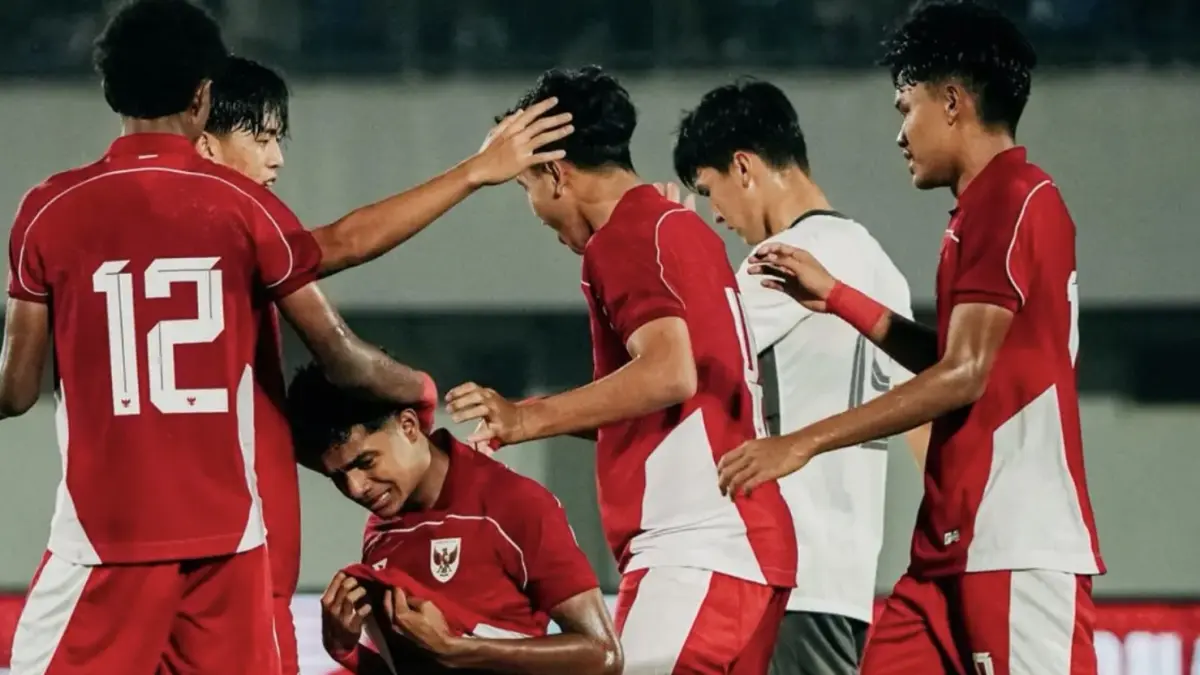Skuad Timnas Indonesia U-17 bersiap tampil di ASEAN U-17 2026 dengan dukungan penuh suporter tuan rumah. (Timnas Indonesia)