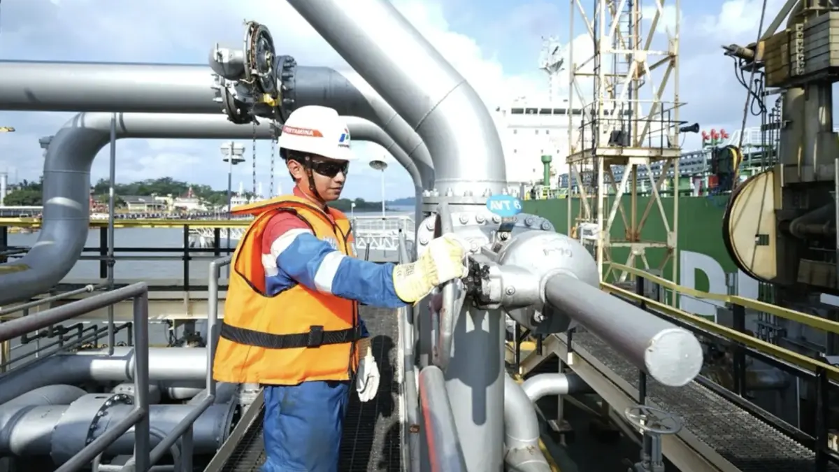 Pertamina Patra Niaga mencatat capaian signifikan dalam produksi bahan bakar penerbangan berkelanjutan atau Sustainable Aviation Fuel (SAF). (dok. PPN)