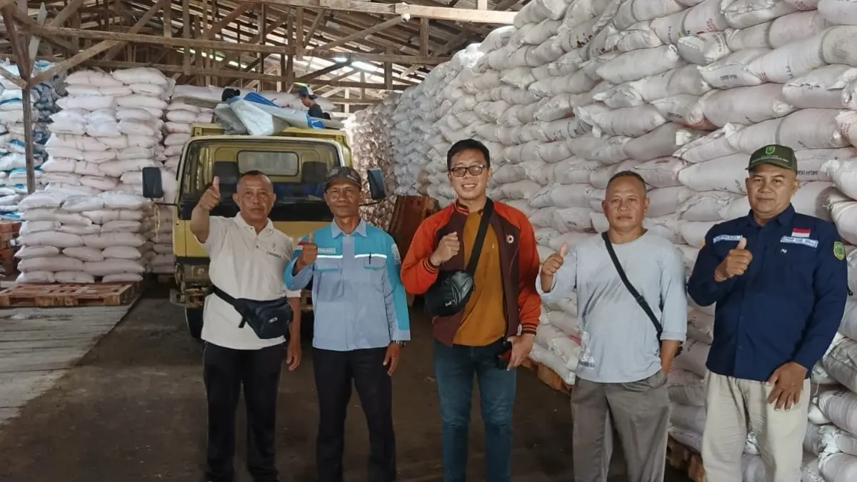 STOK AMAN: DTPHP Berau pastikan stok pupuk bersubsidi di Berau aman untun para petani di Masa Tanam Kedua tahun ini. (SENO/BP)