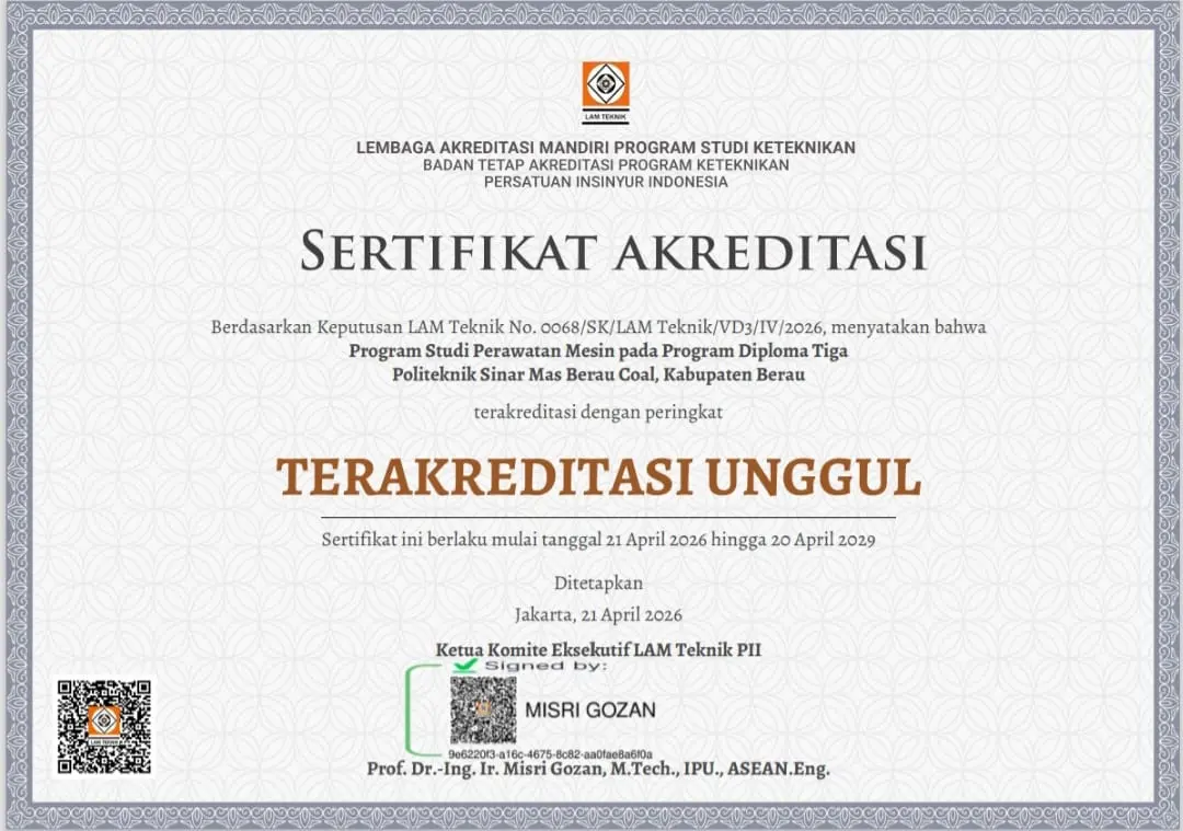 Sertifikat Akreditasi.