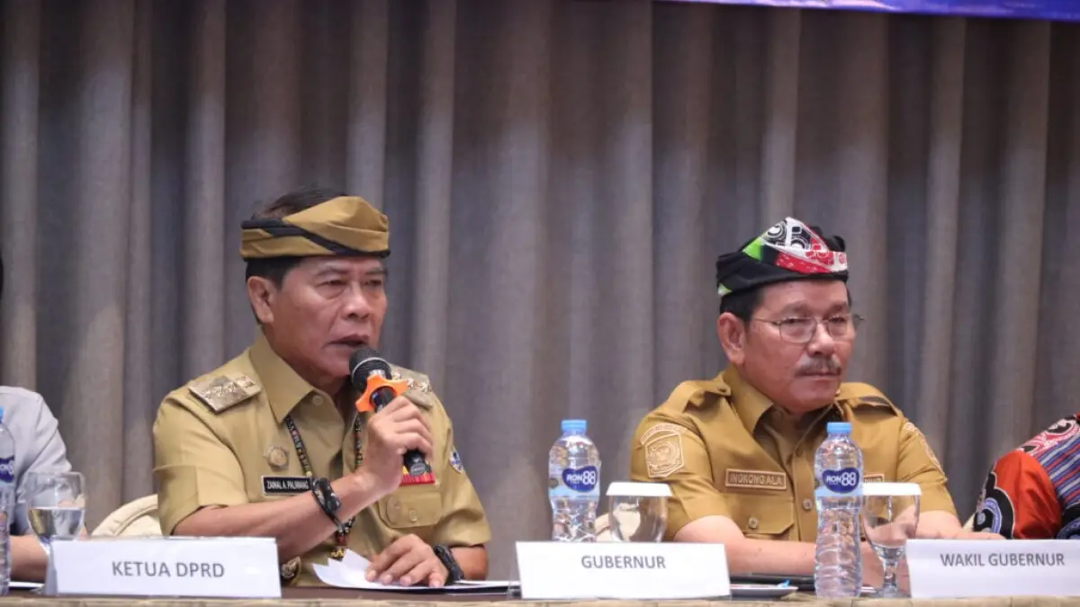 PROGRAM CSR: Gubernur Kaltara Zainal A. Paliwang, menegaskan pentingnya komunikasi terbuka antara pemerintah dan dunia usaha. (DKISP KALTARA)