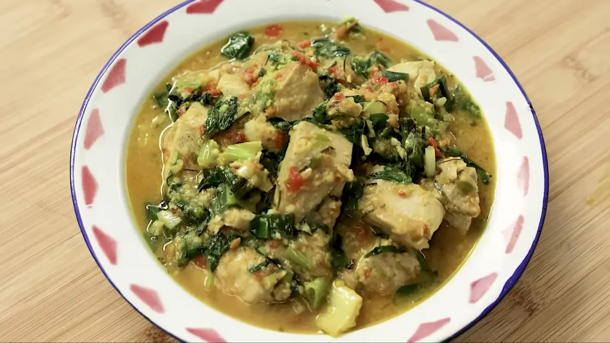 Ikan tuna woku (YouTube Devina Hermawan)