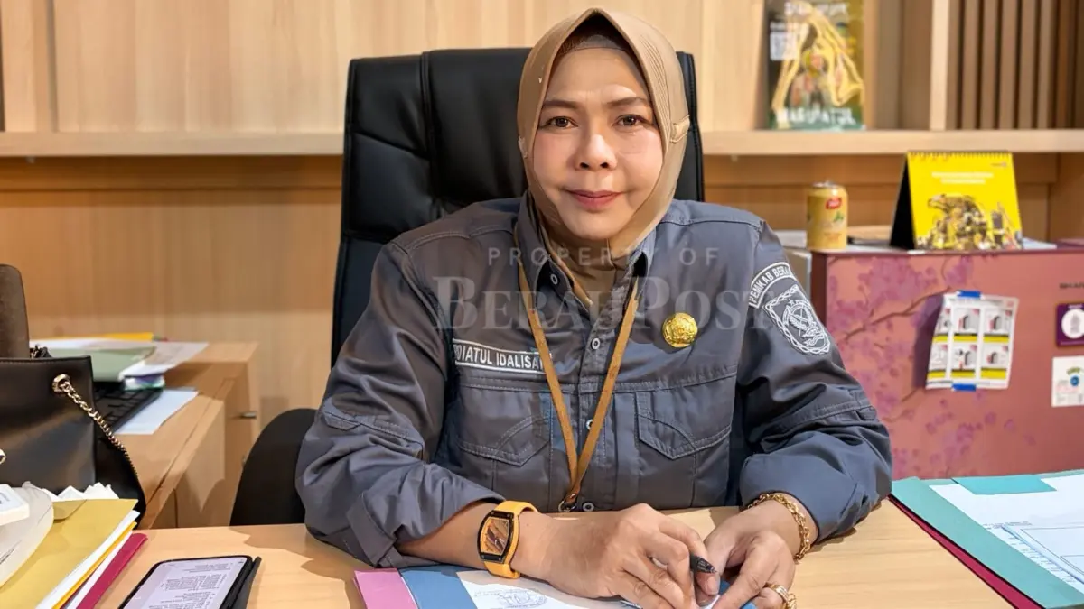 Kepala Disdik Berau, Mardiatul Idalisah. (IZZA/BP)