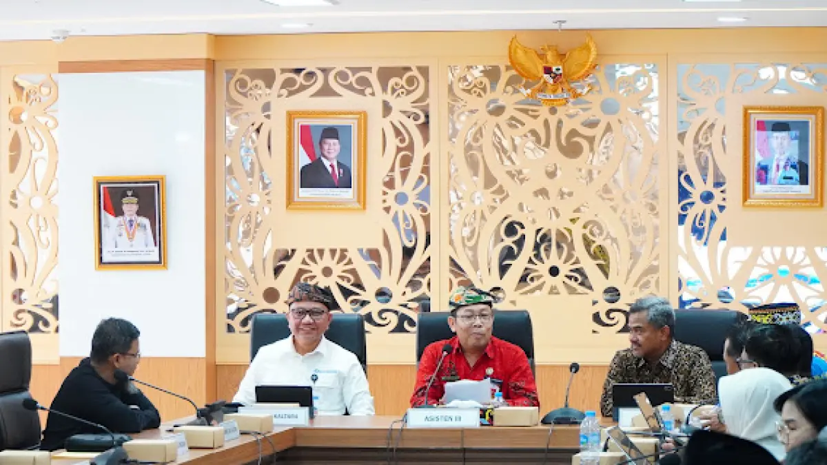 LAYANAN KEUANGAN: Rakor TPAKD se-Kaltara sebagai upaya memperkuat inklusi keuangan dan mendorong pemerataan ekonomi hingga ke pelosok daerah. (DKISP KALTARA )