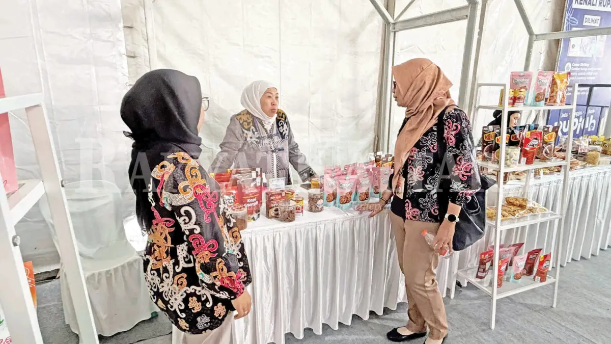 TRANSAKSI UMKM: Total transaksi UMKM halal pada gelaran KaShafa 2026 naik signifikan. (HRK)