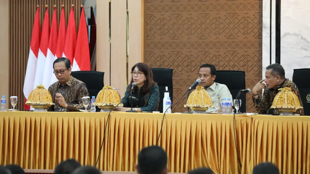 Kementerian ATR/BPN bersama KPK dan Pemerintah Provinsi Sulawesi Selatan menggelar Rapat Koordinasi untuk mengoptimalkan sembilan program transformasi layanan pertanahan dan tata ruang.