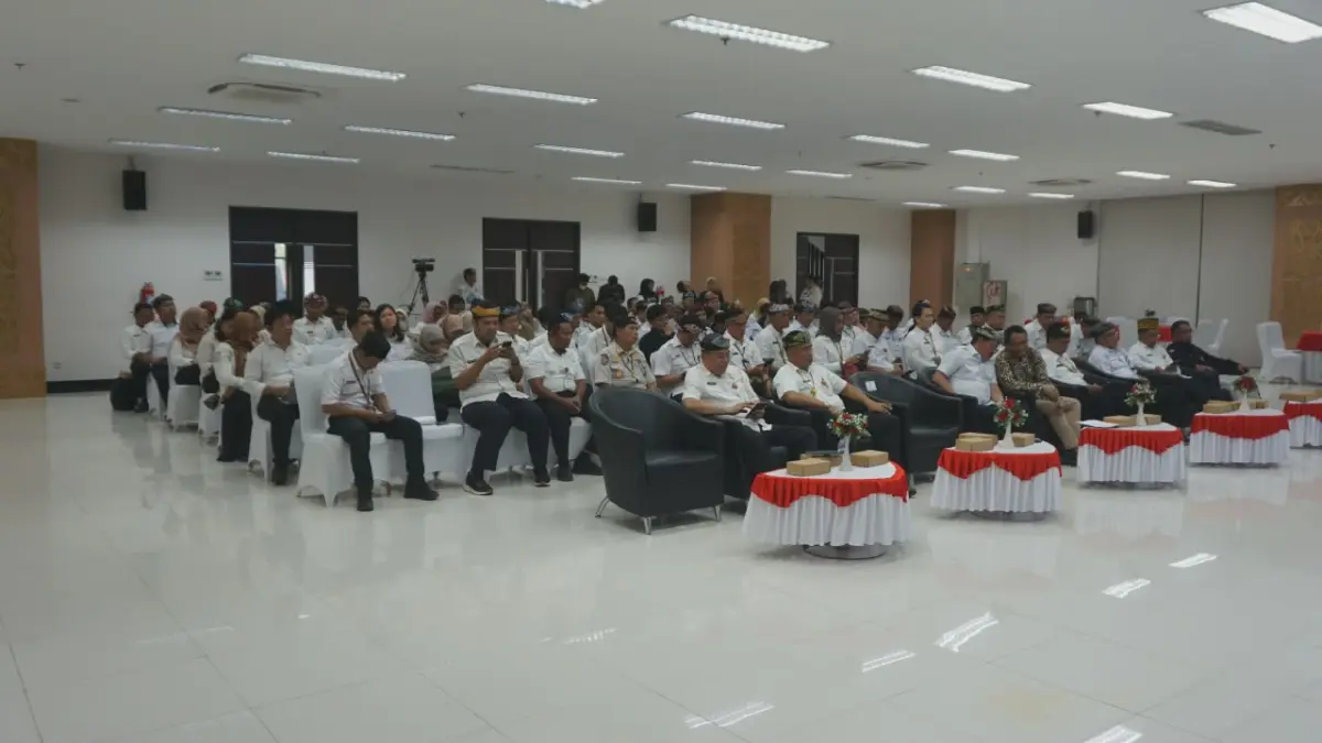 KELOLA PEMERINTAHAN: Kegiatan Bimtek bagi Pengguna Anggaran dan Kuasa Pengguna Anggaran dalam pengadaan barang dan jasa tahun anggaran 2026. (FAISAL/HRK)