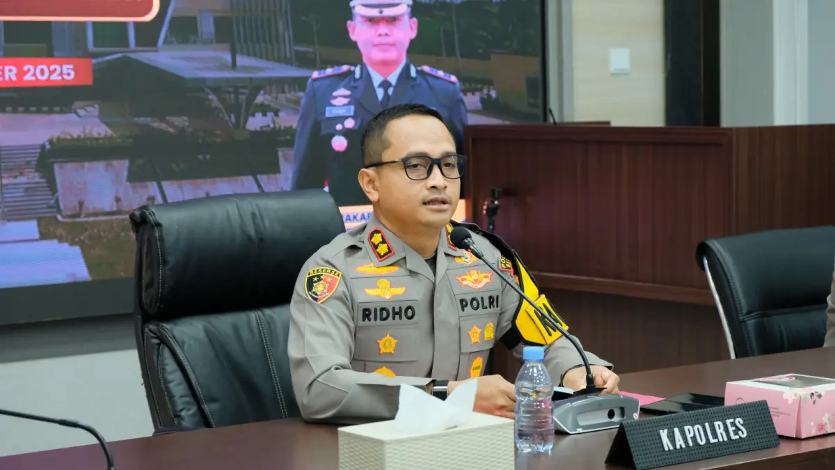 Kapolres Berau, AKBP Ridho Tri Putranto. (BERAU POST)