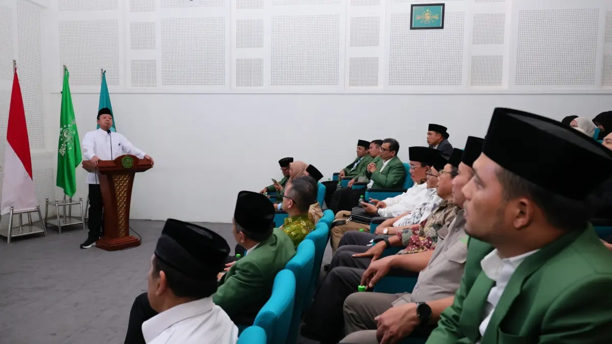 Memberikan kuliah umum di Universitas Wahid Hasyim (UNWAHAS) Semarang, Menteri ATR/Kepala BPN Nusron Wahid menekankan pentingnya restrukturisasi distribusi tanah yang berkeadilan.