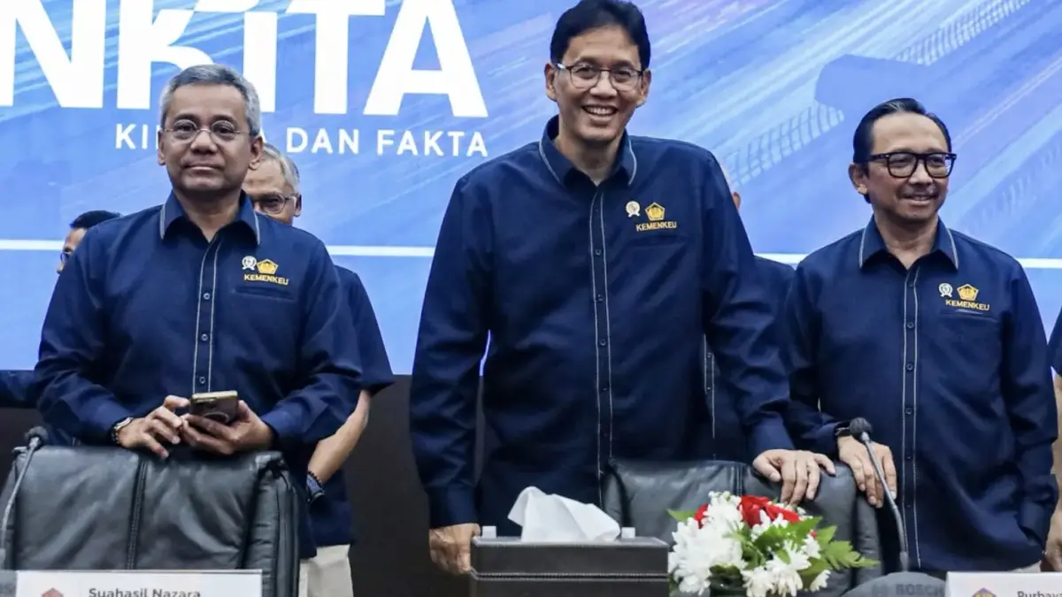 Menteri Keuangan Purbaya Yudhi Sadewa.(Salman Toyibi/Jawa Pos)