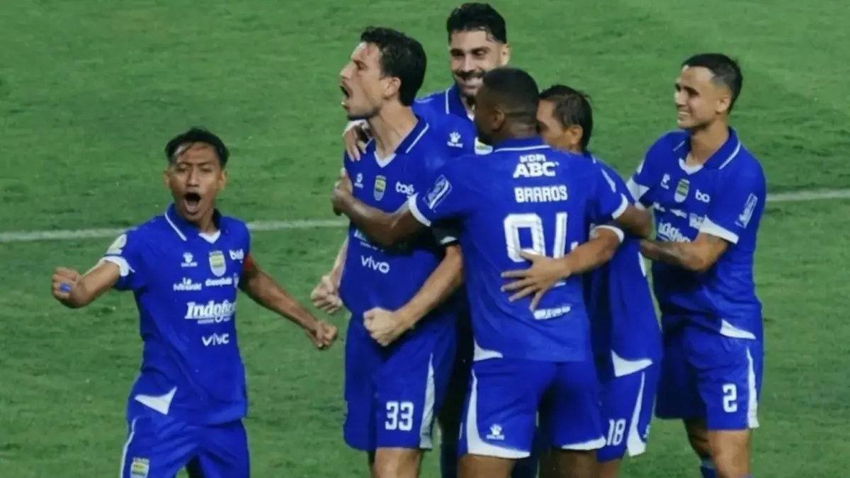 Persib Bandung masih pimpin klasemen Super League 2026. (Persib)