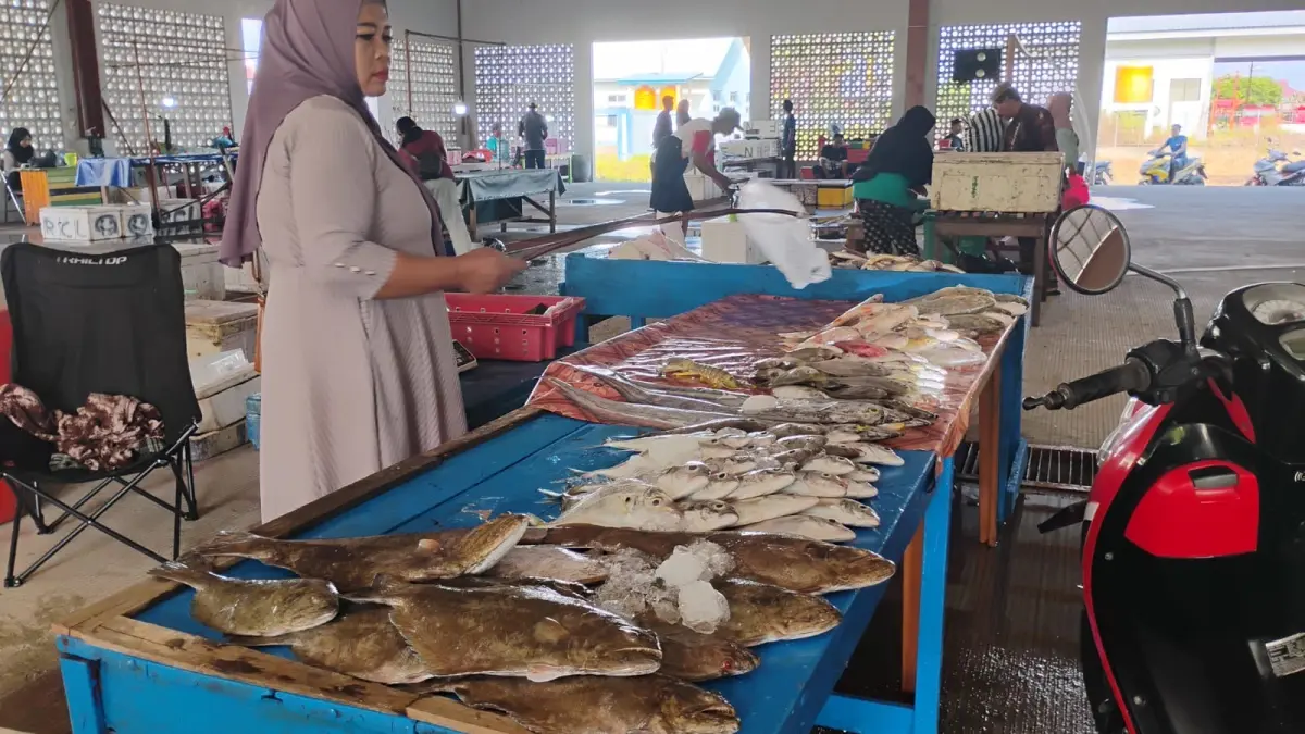 BEROPERASI: TPI Tanjung Batu telah beroperasi sejak awal Mei lalu, dan menjadi pusat ekonomi baru guna mendukung kesejahteraan nelayan dan pelaku usaha lokal. (TPI TANJUNG BATU UNTUK BERAU POST)