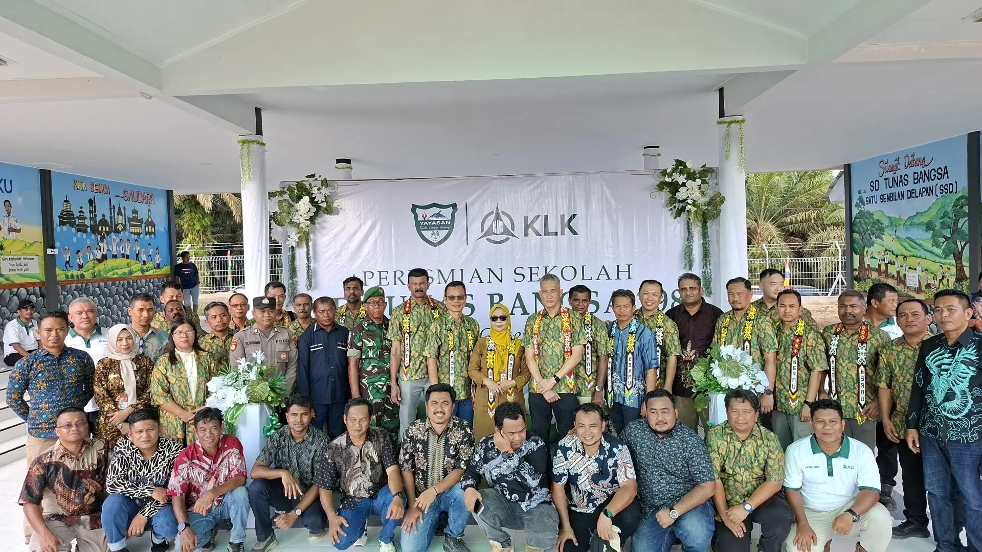 KLK Berau Region turut berkontribusi dalam pembangunan pendidikan di Kabupaten Berau, khususnya di wilayah terpencil.