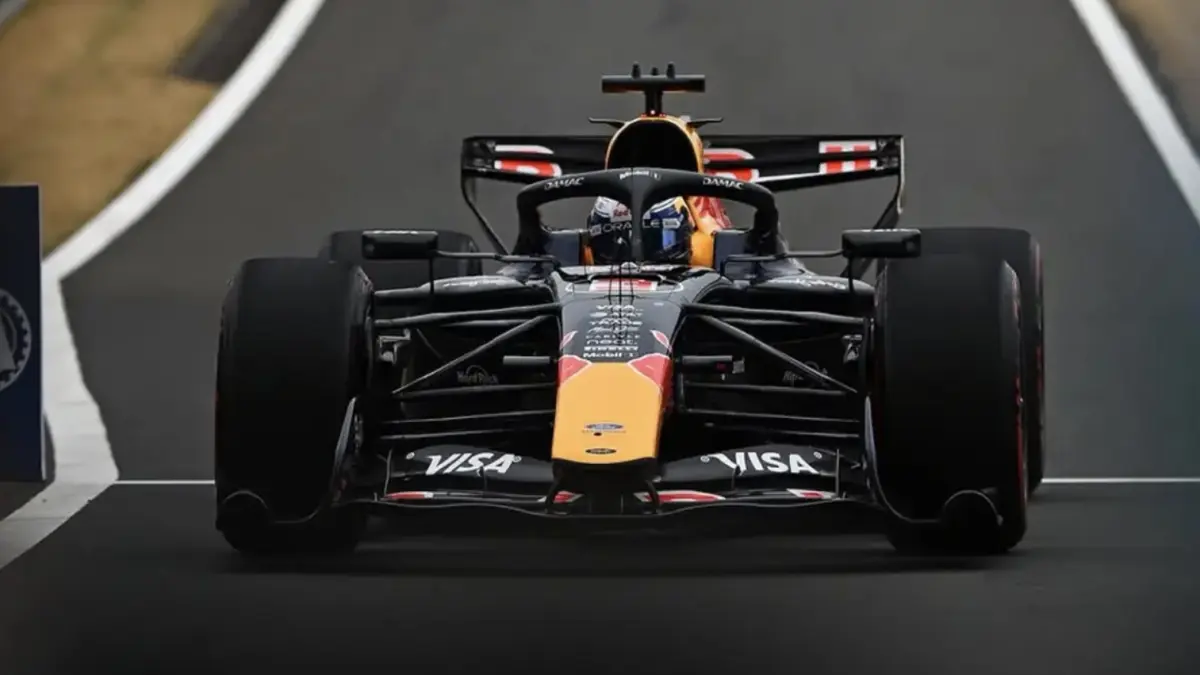 Mobil Red Bull milik Max Verstappen di GP Tiongkok. (Dok. Instagram/@maxverstappen1)