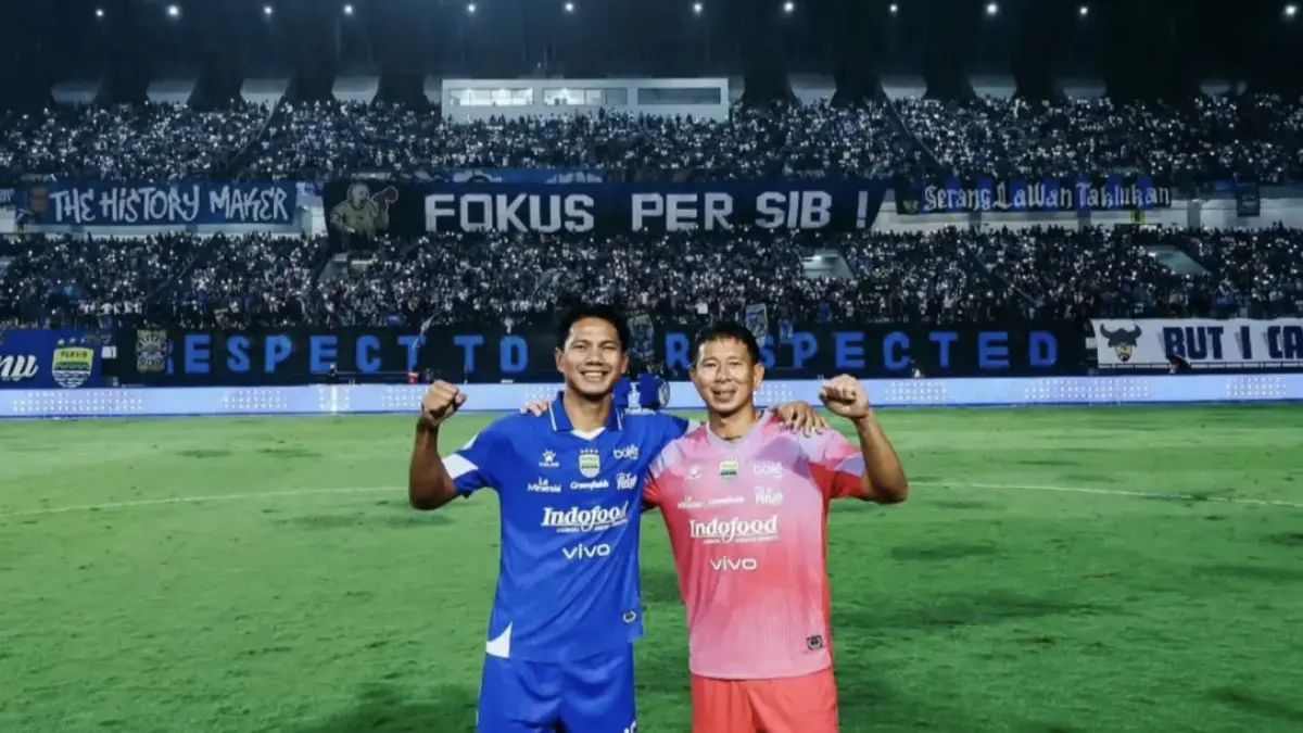 Achmad Jufriyanto ajak Bobotoh nonton bareng laga Persib lawan Persija. (Dok. Achmad Jufriyanto)