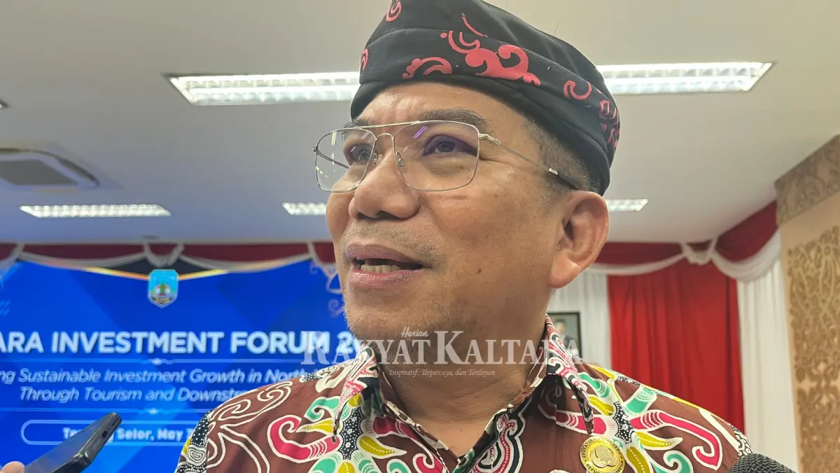 Kepala DPMPTSP Kaltara, Ferry Ferdinand Bohoh. (FAISAL/HRK)
