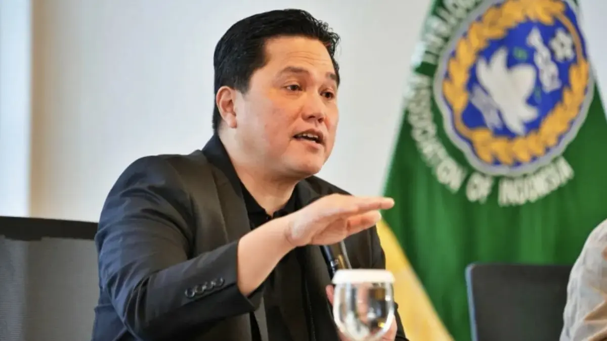 Ketua Umum PSSI Erick Thohir. (PSSI)