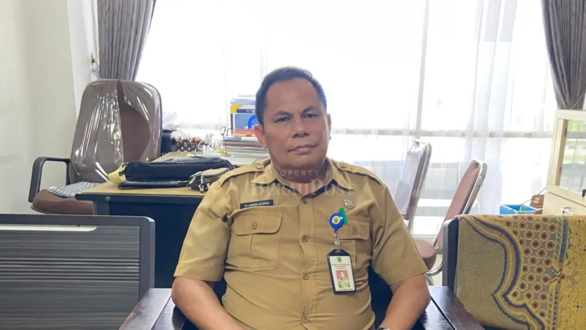 Kepala Dispora Berau, Amiruddin. (ARTA KUSUMA YUNANDA/BP)