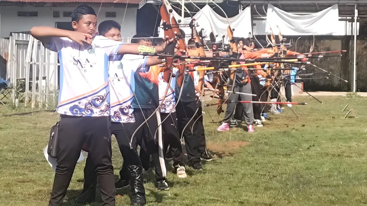 SELEKSI KOTA: Atlet panahan Kota Tarakan ikuti ajang seleksi jelang Porprov II Kaltara, Jumat (15/5). (SEPTIAN ASMADI/HRK)