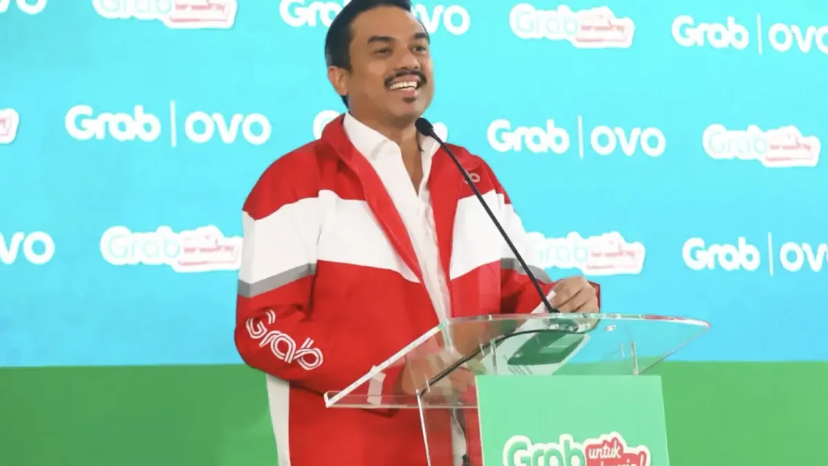 Menteri UMKM Maman Abdurrahman melarang marketplace atau platform penjualan secara daring menaikkan biaya layanan. (Dery Ridwansah/JawaPos.com)