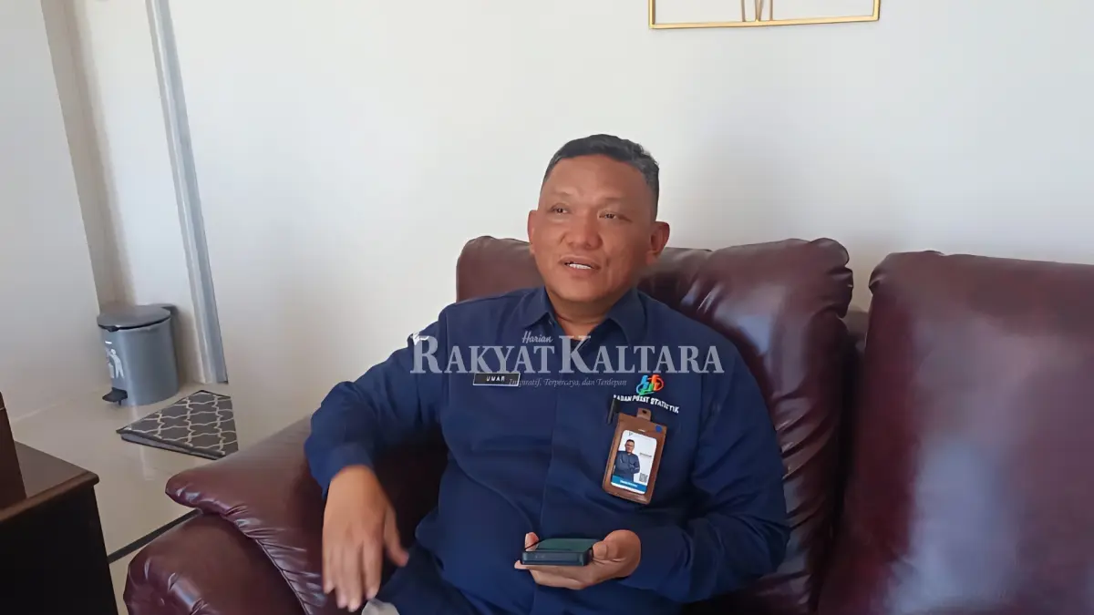  Kepala BPS Tarakan, Umar Riyadi. (SEPTIAN ASMADI/HRK)
