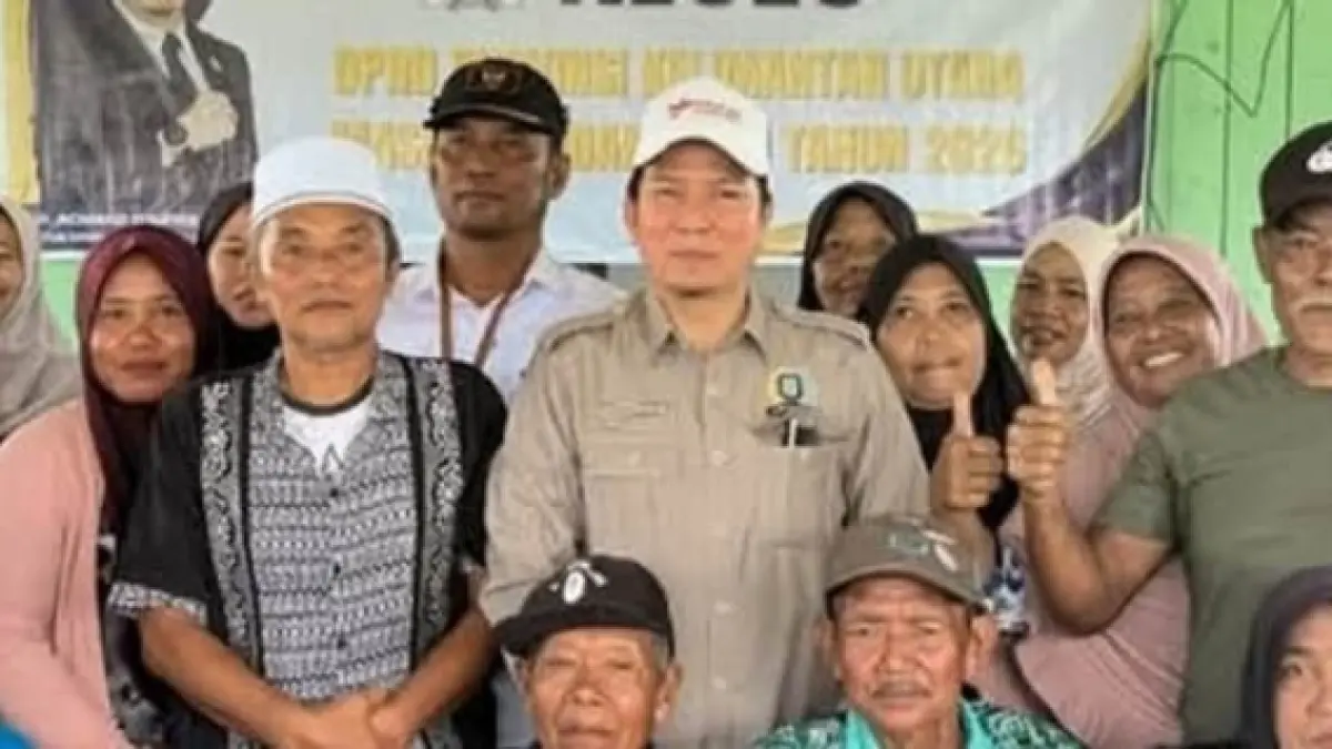 ASPIRASI WARGA: Agenda reses Ketua DPRD Kaltara Achmad Djufrie, di SP 7 Tanjung Buka, Kecamatan Tanjung Palas Tengah. (DPRD KALTARA)