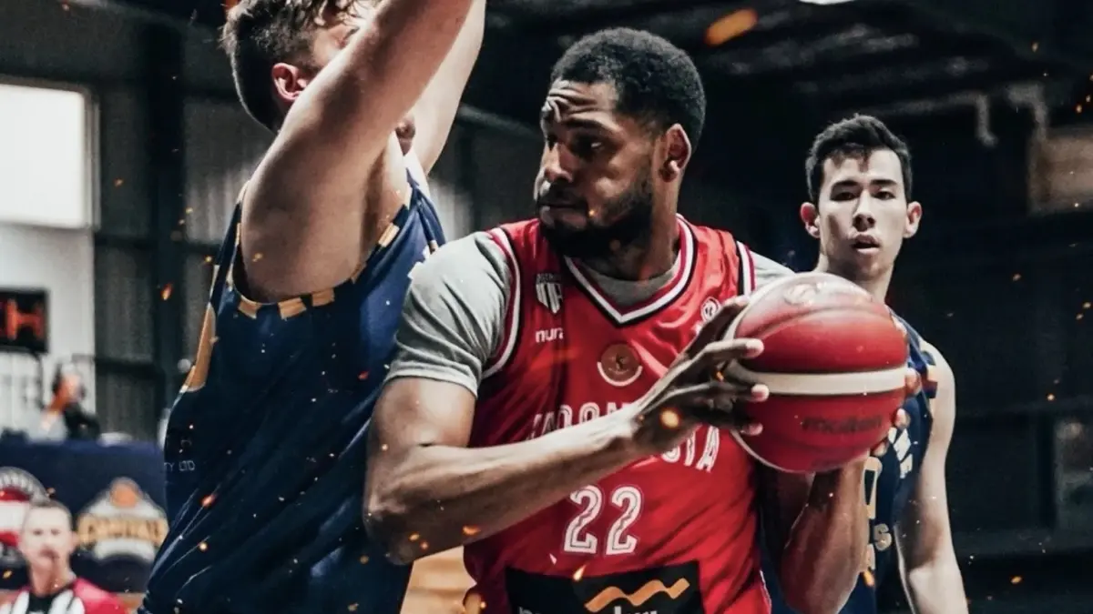 Pemain Timnas Basket Indonesia, Marques Bolden, ternyata membela klub Israel. (Timnas Basket/Instagram)