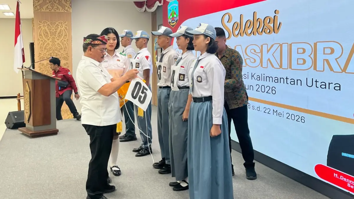PENJARINGAN: Seleksi Paskibraka sebagai ajang pembentukan karakter, disiplin dan mental kepemimpinan bagi generasi muda. (DKISP KALTARA)