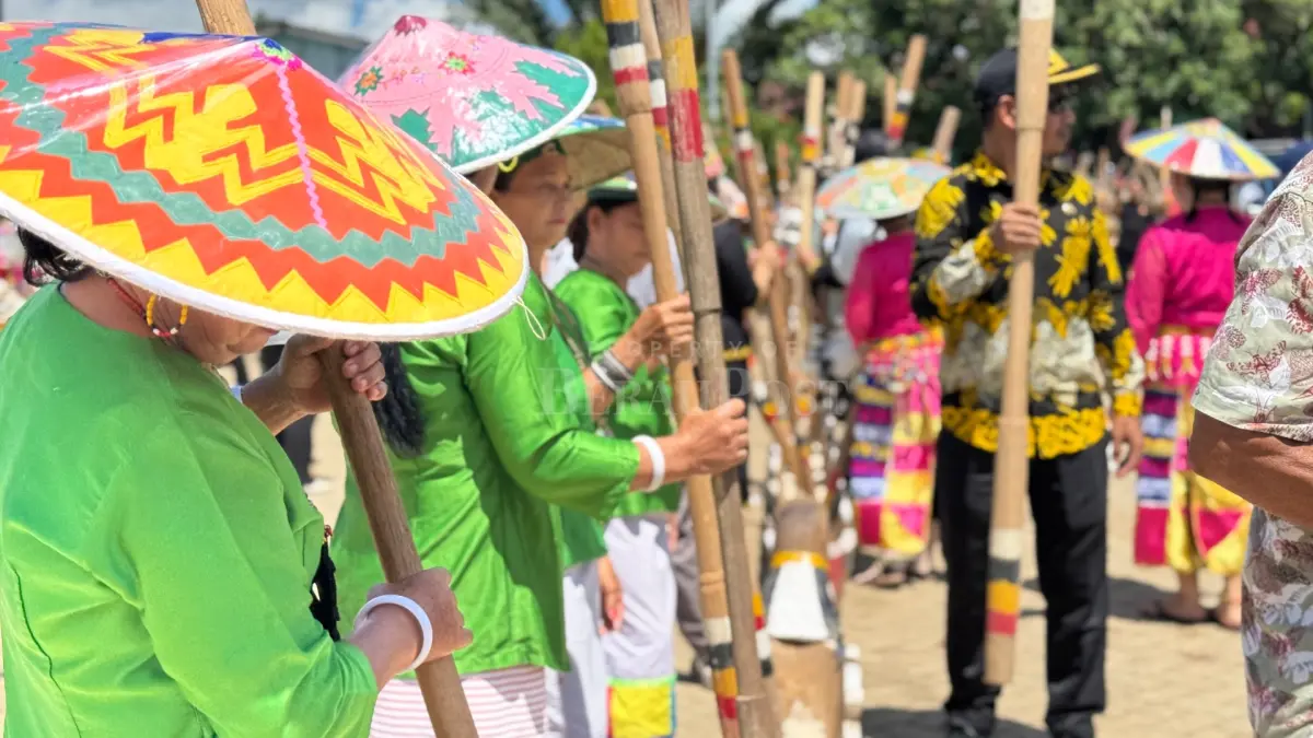 FESTIVAL LESUNG OSAP: Pelaksanaannya diharap mampu memperkuat wisata budaya Berau, selain kekayaan wisata bahari atau wisata bawah lautnya. (SENO/BP)