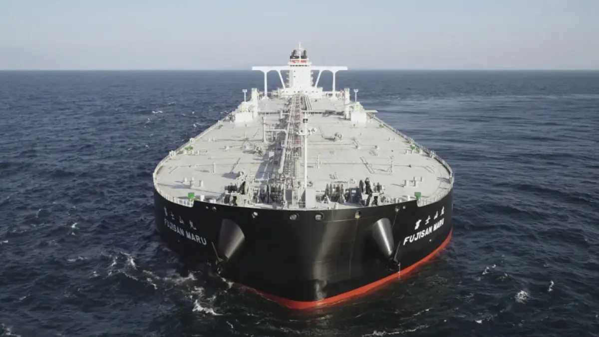 Ilustrasi Fujisan Maru salah satu kapal tanker minyak milik Jepang. (iino)