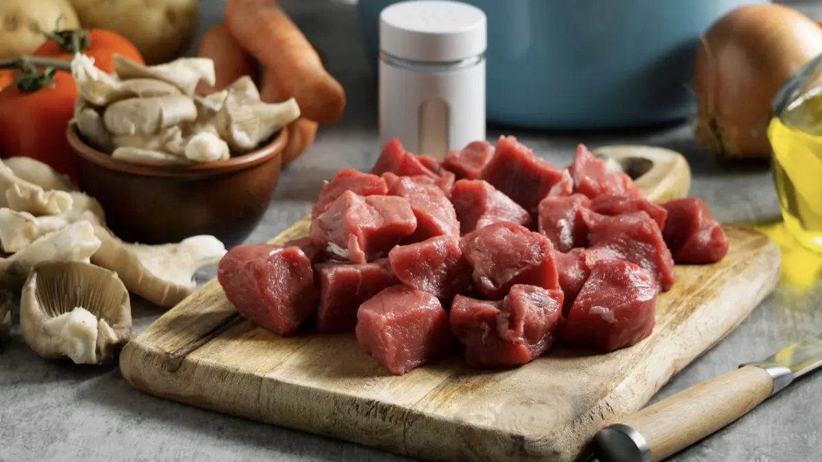 Ilustrasi daging kurban. (Magnific)