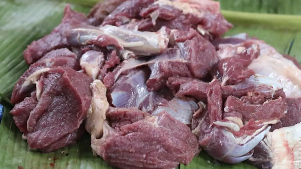 Ilustrasi daging kurban. (Magnific)