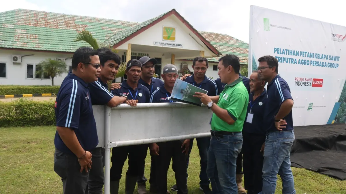 BERKUALITAS: Pelatihan PERKASA yang digelar PT YWA kepada petani di desa sekitar perusahaan. (YWA UNTUK BERAU POST)