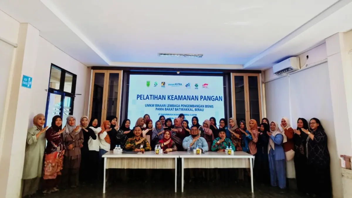 PELATIHAN: Majukan UMKM lokal, LPB PAMA Bakat Batiwakkal gelar pelatihan keamanan pangan. (PAMA UNTUK BERAU POST)