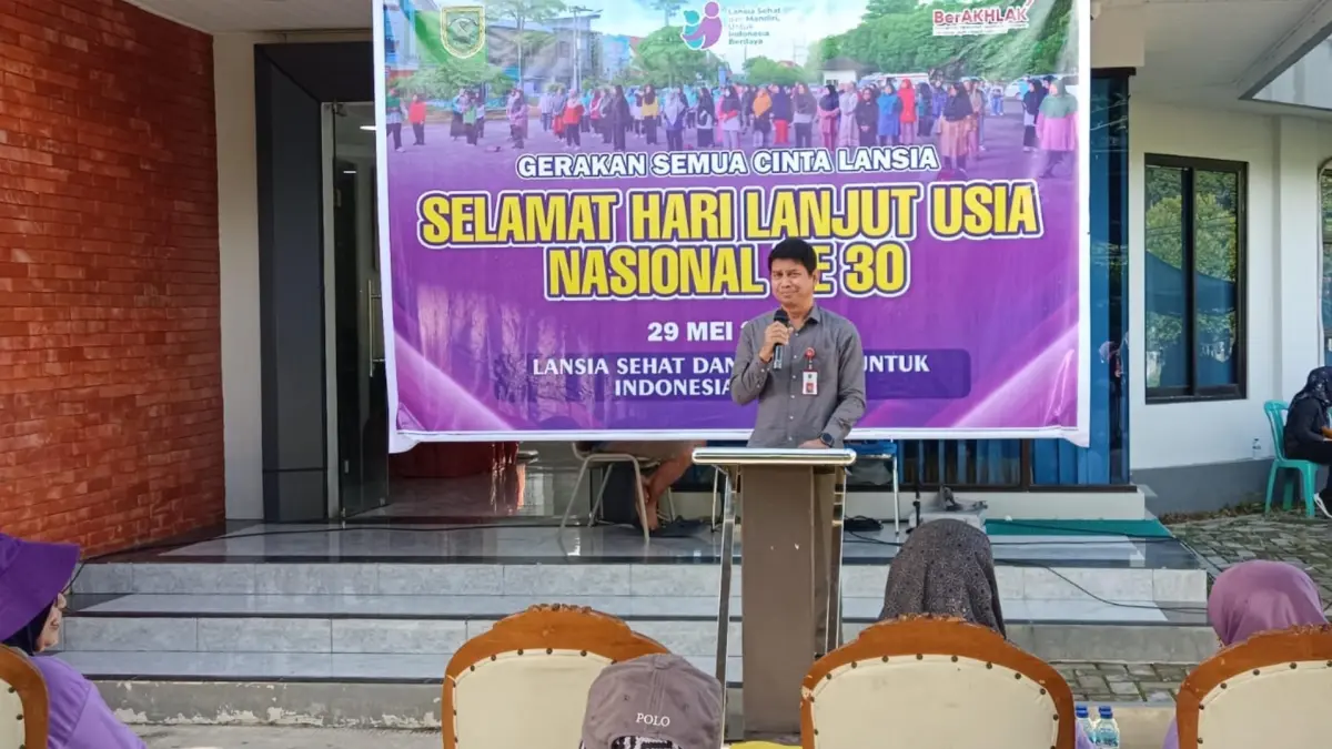 HARI LANSIA: Pemkab Berau berkomitmen meningkatkan kualitas hidup lanjut usia melalui program Sekolah Lansia pada peringatan Hari Lanjut Usia Nasional, Sabtu (30/5). (IZZA/BP)