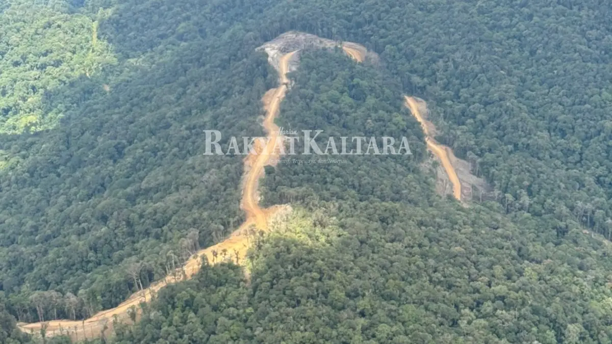 LETAK GEOGRAFIS: Pemprov Kaltara berupaya mewujudkan pemerataan pembangunan meskipun tantangan geografis yang dihadapi tidak ringan. (HRK)