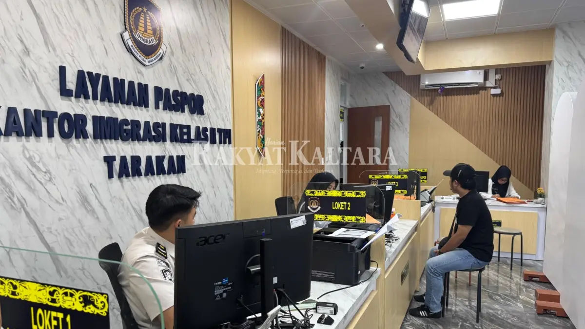 PERMOHONAN PASPOR: Paspor biasa elektronik mulai diterapkan di Kantor Imigrasi Tarakan. (HRK)
