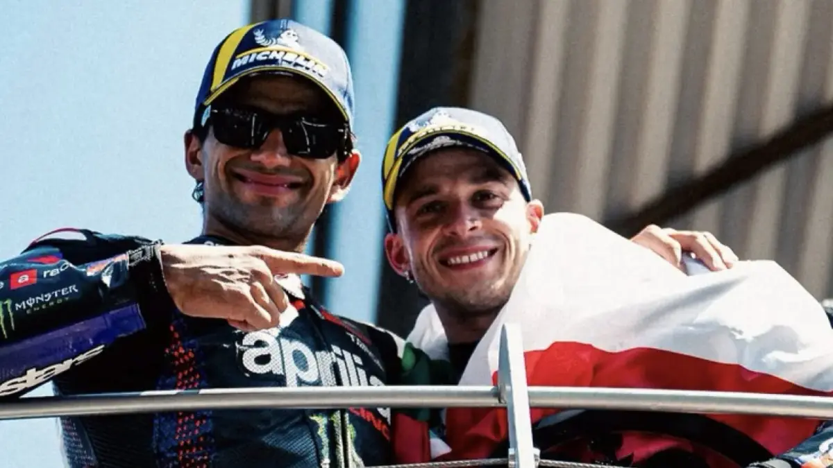 Jorge Martin dan Marco Bezzecchi (Instagram: @aprilia)

