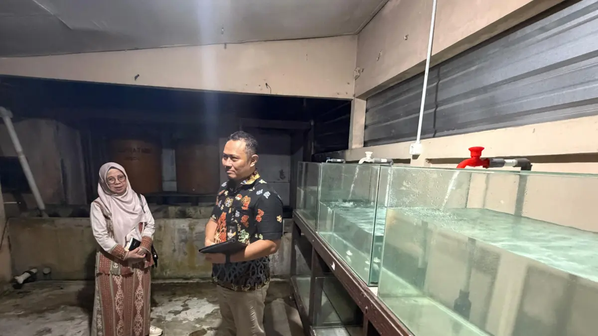 KLINIK EKSPOR: BKHIT buka layanan klinik gratis bagi komoditi perikanan yang akan diekspor, Kamis (4/6). (SEPTIAN ASMADI/HRK)
