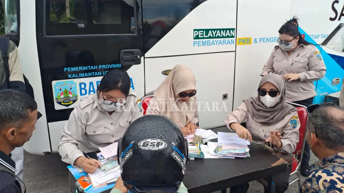 PATUH PAJAK: Optimalkan pelaksanaan operasi gabungan Pemeriksaan Pajak Kendaraan Bermotor. (HRK)