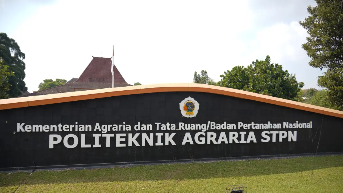KAMPUS KEDINASAN: Ketua Politeknik Agraria STPN, Sri Yanti Achmad, saat menjelaskan kesiapan empat program studi unggulan di Sleman untuk mencetak SDM kompeten dan berintegritas di bidang pertanahan serta tata ruang.