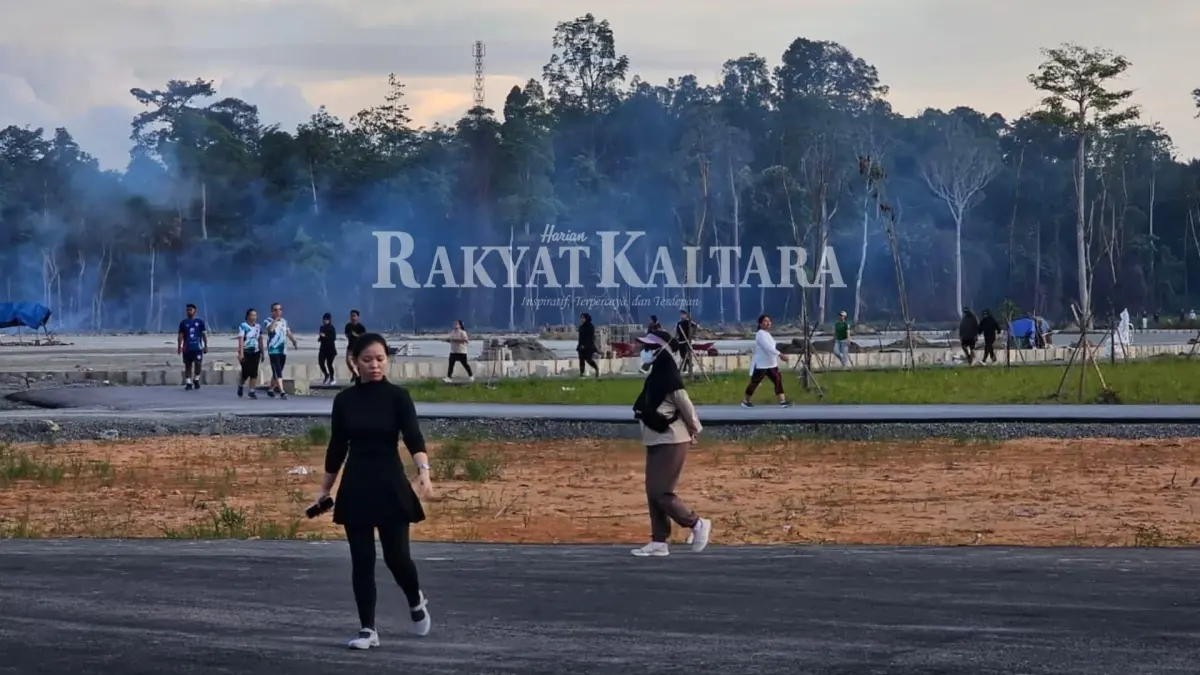 RENCANA PENGEMBANGAN: Kebun Raya Bundayati sebagai ruang terbuka yang mendukung aktivitas masyarakat, olahraga, pendidikan, budaya, hingga pengembangan ekonomi kreatif. (FAISAL/HRK)