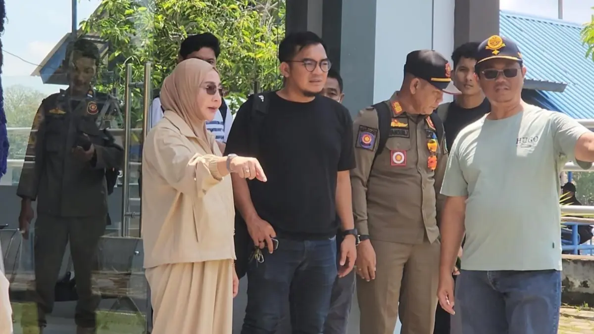 PEMANFAATAN: Dermaga Wisata Sanggam disiapkan menjadi kawasan UMKM dan kafe untuk mendukung pertumbuhan ekonomi masyarakat. (IZZA/BP)
