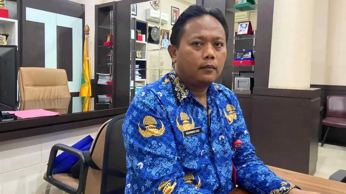 Sekretaris Kabupaten Berau, Muhammad Said. (MARNI/BP)