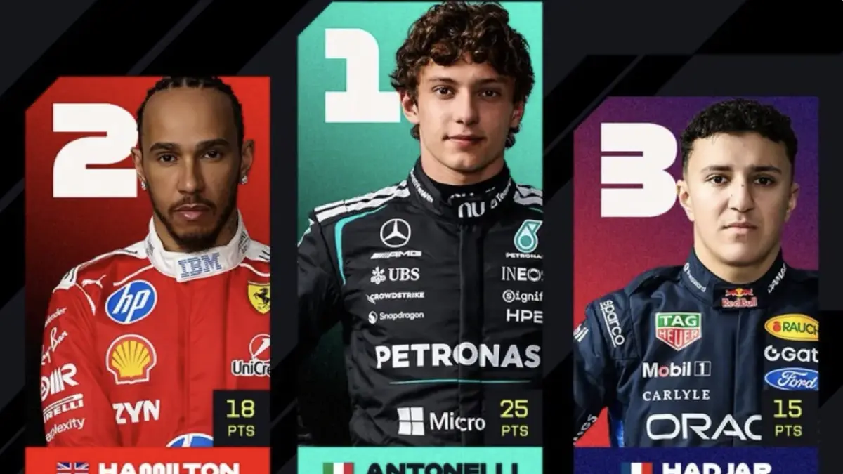 Hasil 3 Terbaik F1 Monaco 2026 (Instagram:;@f1)