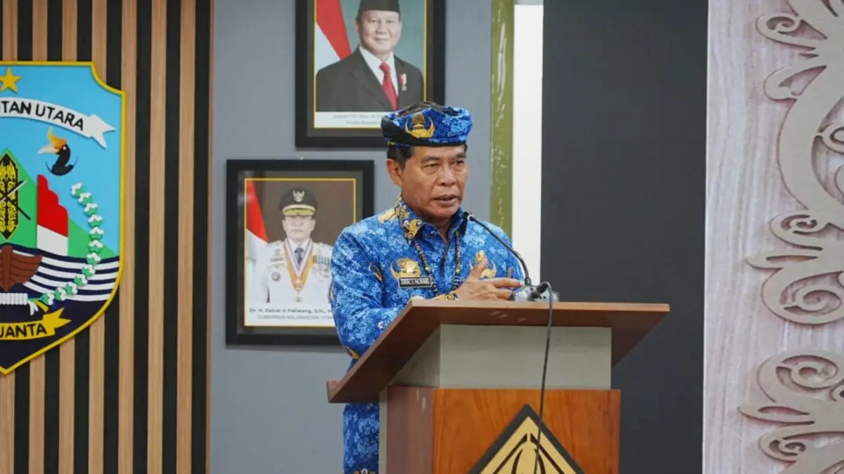 Gubernur Kaltara, Zainal A. Paliwang. (DKISP)