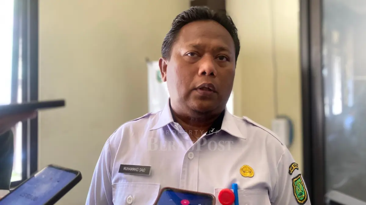 Sekretaris Kabupaten (Sekkab) Berau, Muhammad Said. (SENO/BP)