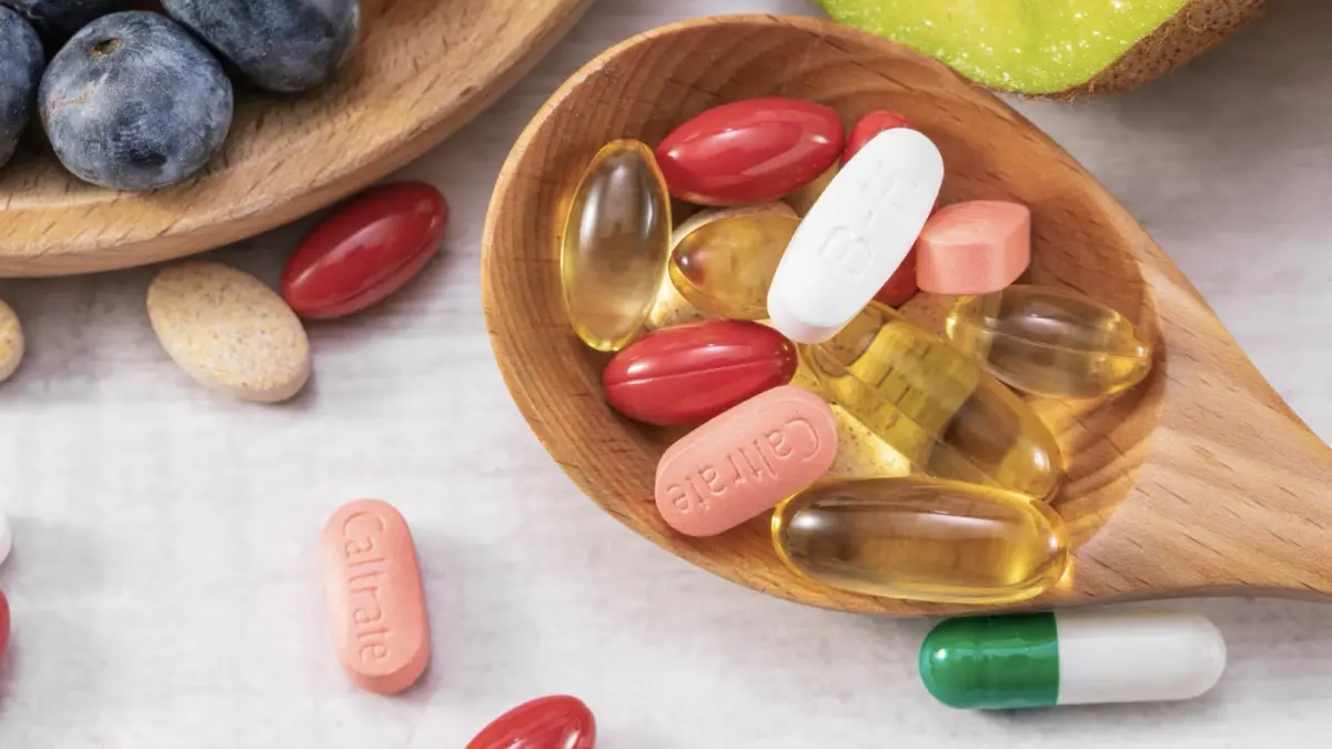Ilustrasi vitamin. (Magnific)